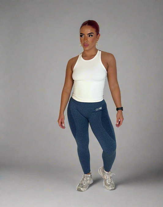 Confidence Seamless Leggings- Denim